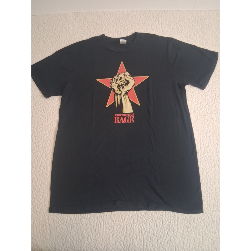 Prophets of Rage Make America Rage Again 2016 Tour T-Shirt Black Large US Blanks